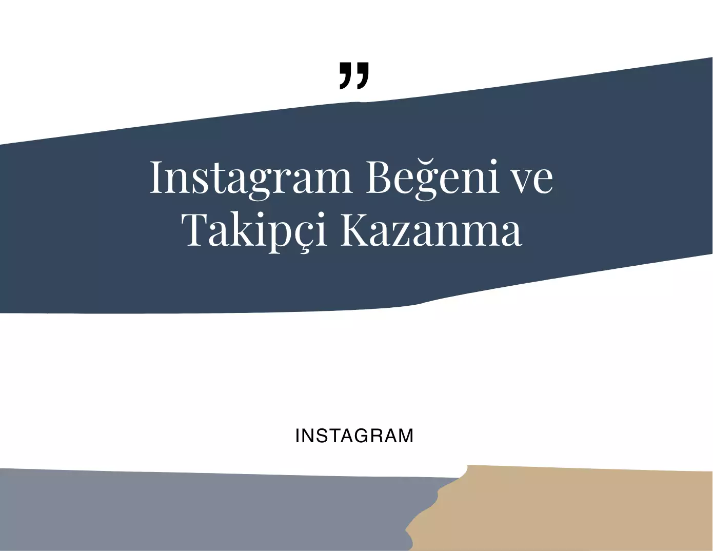 Instagram Beğeni ve Takipçi Kazanma