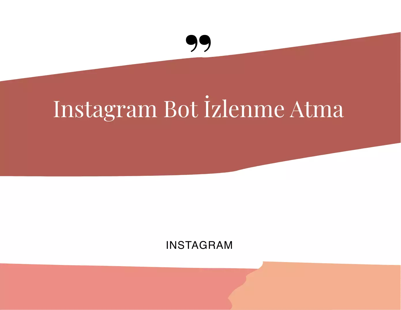 Instagram Bot İzlenme Atma