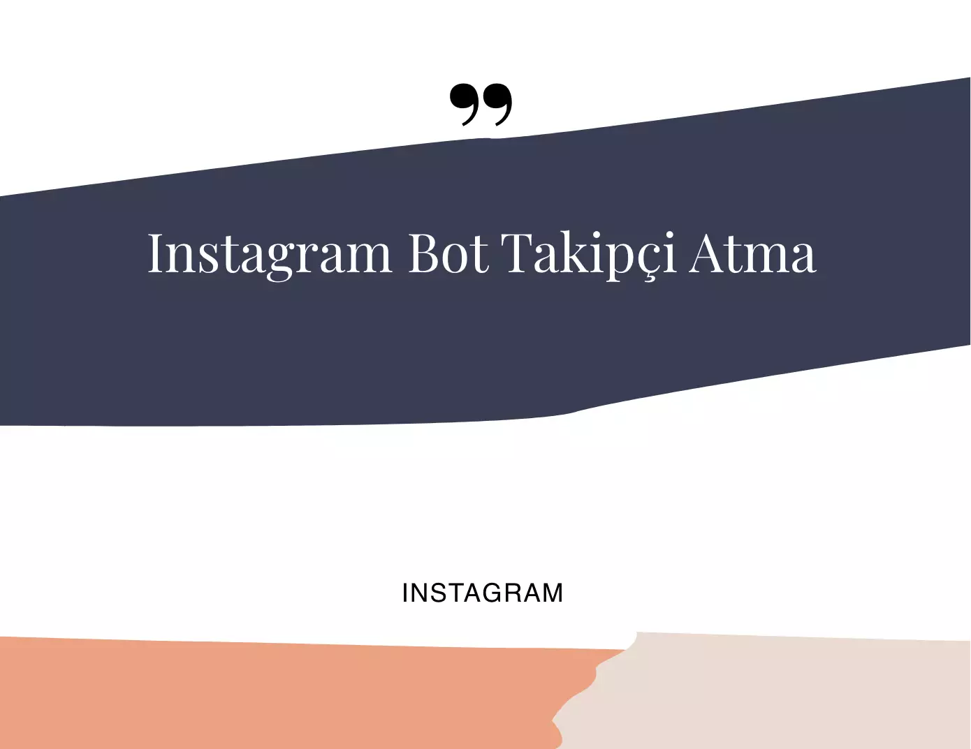 Instagram Bot Takipçi Atma