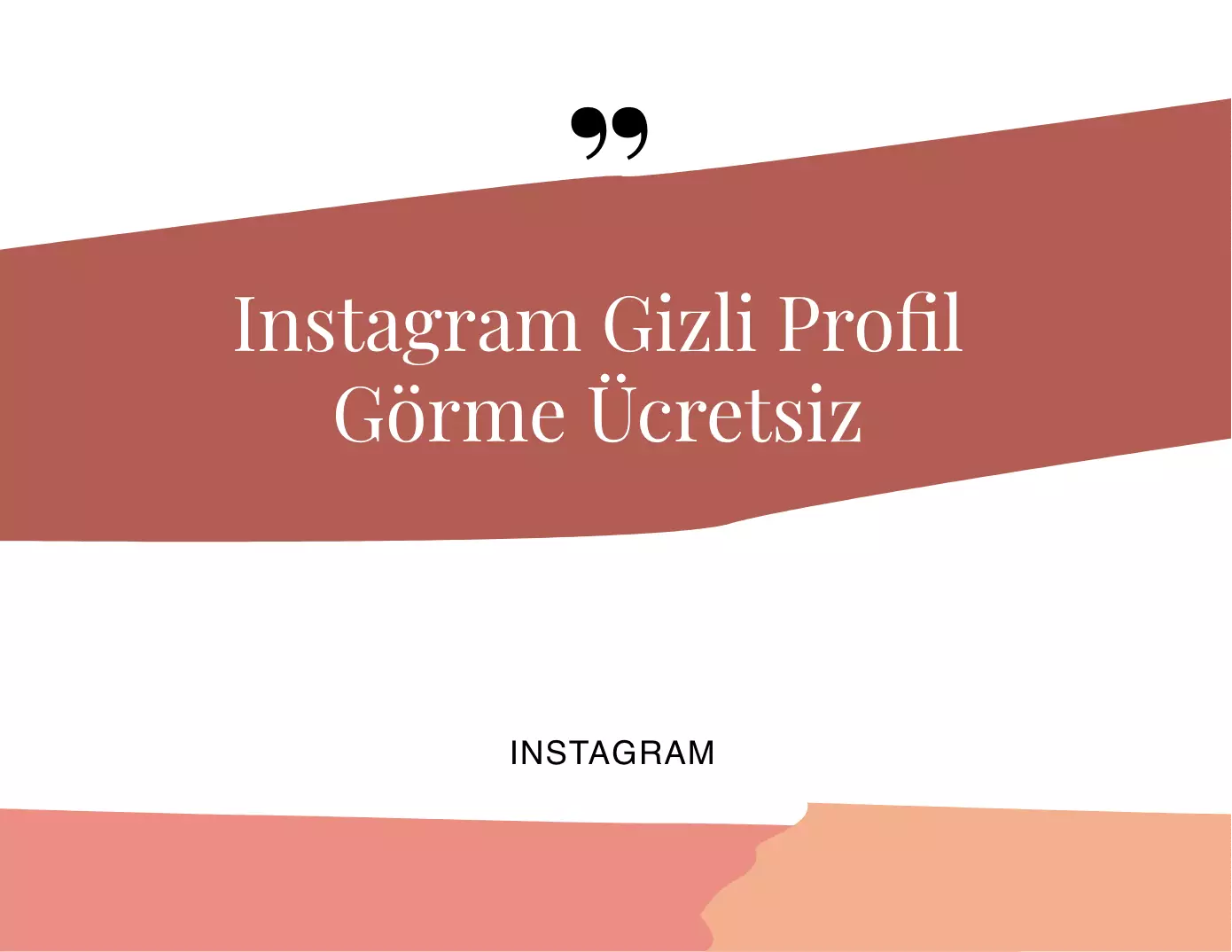 Instagram Gizli Profil Görme Ücretsiz