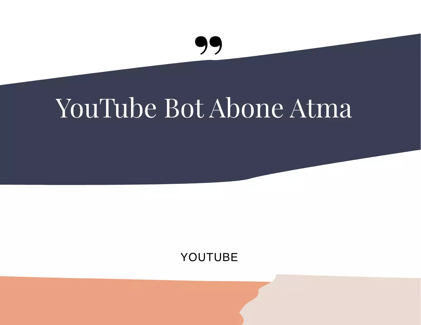 YouTube Bot Abone Atma 